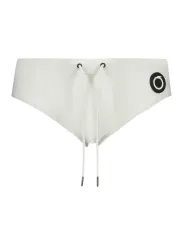 "Trussardi Badehosen im Sale | Strandslip Trussardi Weiß mit Elastischem Bund und Logo Applikation online kaufen"|Planet-Deluxe