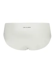 "Trussardi Badehosen im Sale | Strandslip Trussardi Weiß mit Elastischem Bund und Logo Applikation online kaufen"|Planet-Deluxe