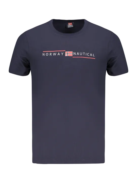 "NORWAY 1963 T-Shirts im Sale | NORWEGEN LOGO T-SHIRT RUNDHALS KURZARM BLAU 1963 online kaufen"|Planet-Deluxe