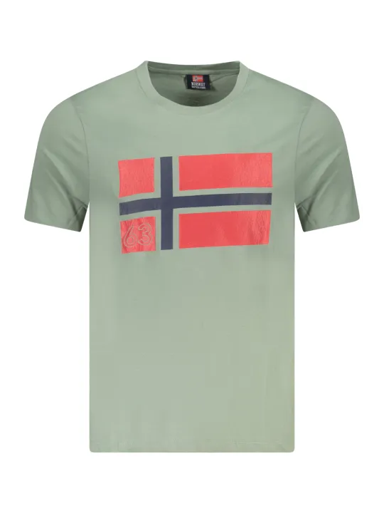 "NORWAY 1963 T-Shirts im Sale | Norwegen 1963 Logo TShirt Kurzarm Rundhals 856022 online kaufen"|Planet-Deluxe
