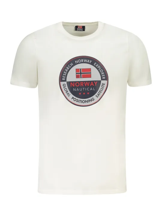 "NORWAY 1963 T-Shirts im Sale | NORWAY 1963 KURZARM RUNDHALS LOGO TSHIRT WEISS online kaufen"|Planet-Deluxe