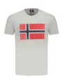 "NORWAY 1963 T-Shirts im Sale | Norwegen Logo TShirt Grau Rundhals Kurzarm 1963 online kaufen"|Planet-Deluxe