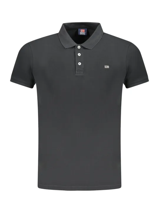 "NORWAY 1963 Poloshirts im Sale | NORWEGEN 1963 HERREN KURZARM-POLOSHIRT SCHWARZ online kaufen"|Planet-Deluxe