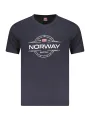 "NORWAY 1963 T-Shirts im Sale | Norwegen Logo TShirt 1963 Kurzarm Rundhals Blau online kaufen"|Planet-Deluxe