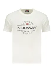 "NORWAY 1963 T-Shirts im Sale | NORWEGEN TSHIRT WEISS 1963 LOGO RUNDHALS DRUCK online kaufen"|Planet-Deluxe