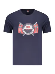 "NORWAY 1963 T-Shirts im Sale | NORWAY 1963 T-Shirt Kurzarm Rundhals Logo Blau online kaufen"|Planet-Deluxe