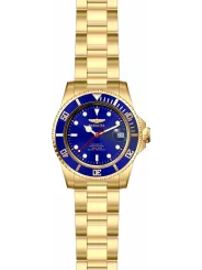 Goldene Invicta Gelb Herrenuhr