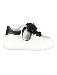 "Laura Biagiotti Sneakers im Sale | Laura Biagiotti Kalbleder Sneakers Kontrastdetails online kaufen"|Planet-Deluxe