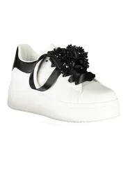 "Laura Biagiotti Sneakers im Sale | Laura Biagiotti Kalbleder Sneakers Kontrastdetails online kaufen"|Planet-Deluxe