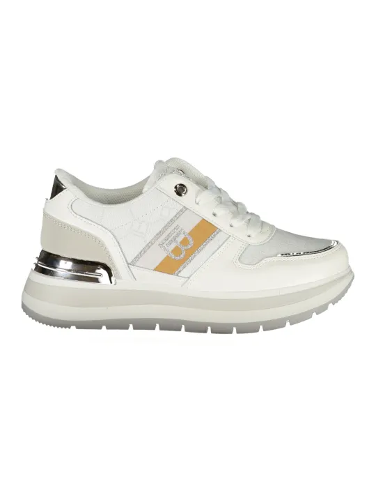 "Laura Biagiotti Sneaker: Stilvolle Kontrastdetails & Komfort"