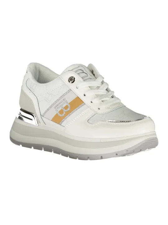 "Laura Biagiotti Sneaker: Stilvolle Kontrastdetails & Komfort"