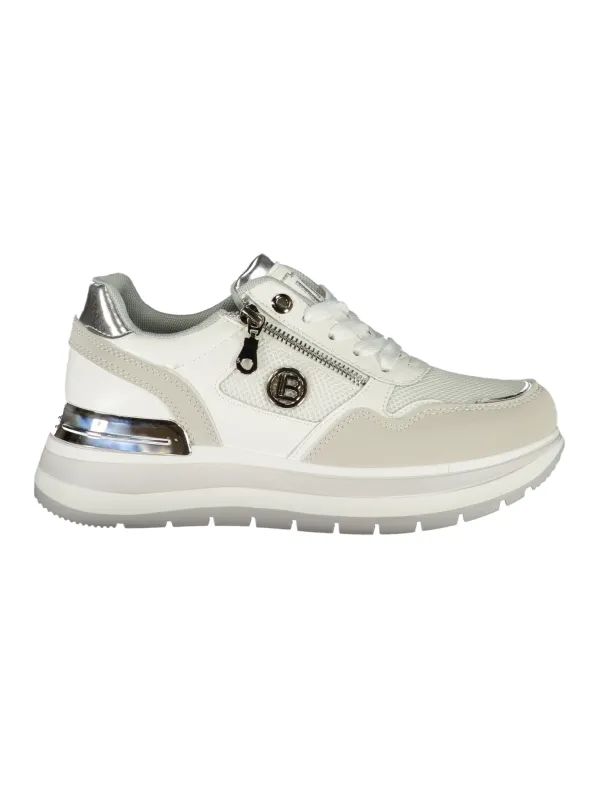"Nubuk-Sneaker mit Reißverschluss & Logo - Laura Biagiotti" "Nubuk-Sneaker mit Reißverschluss & Logo - Laura Biagiotti"