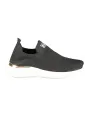 "Laura Biagiotti Sneakers im Sale | Elastik Textilsneakers mit Strass und Stickerei 3cm Keil 8936 NEBLACK online kaufen"|Planet-Deluxe