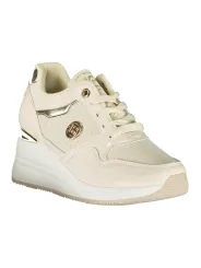"Laura Biagiotti Sneakers im Sale | Bequeme Walbe-Sneakers mit Kontrastdetails und Logo online kaufen"|Planet-Deluxe