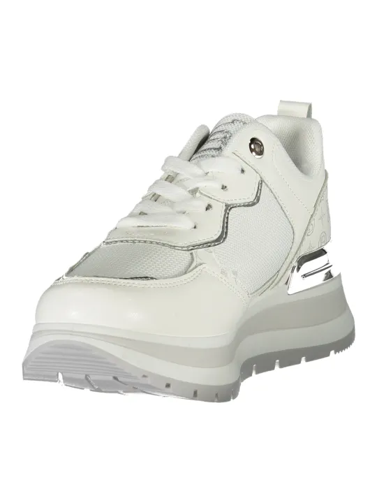 "Laura Biagiotti Sneakers im Sale | Biagiotti Sneakers Weiss mit Schnürsenkel und Logo online kaufen"|Planet-Deluxe
