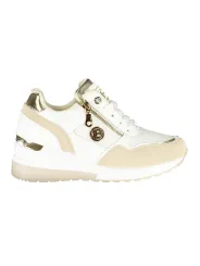 "Laura Biagiotti Sneakers im Sale | Laura Biagiotti Nubuk Sneaker mit Reißverschluss Beige online kaufen"|Planet-Deluxe