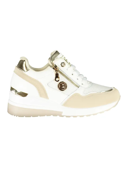 "Laura Biagiotti Sneakers im Sale | Laura Biagiotti Nubuk Sneaker mit Reißverschluss Beige online kaufen"|Planet-Deluxe