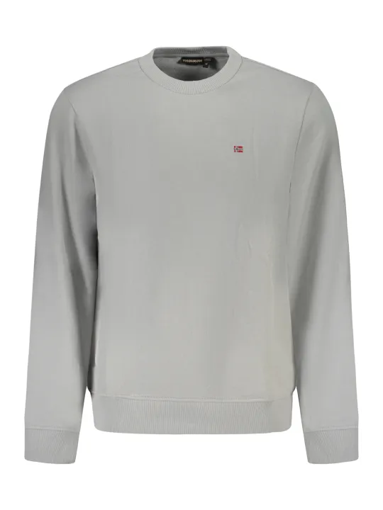 "Napapijri Sweatshirts im Sale | Napapijri Langarm Rundhals Sweatshirt mit Sticklogo online kaufen"|Planet-Deluxe