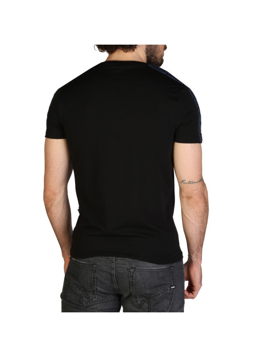 Schwarzes Aquascutum Herren T-Shirt hinten