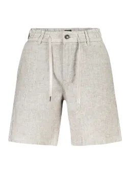 Tapered Fit Bermuda Hose mit Kordelzug & Logo