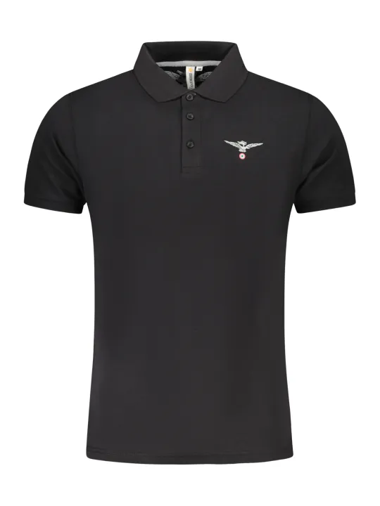 "ACCADEMIA MILITARE Startseite im Sale | ARMY 1659 SCHWARZES HERREN-KURZARM-POLO online kaufen"|Planet-Deluxe