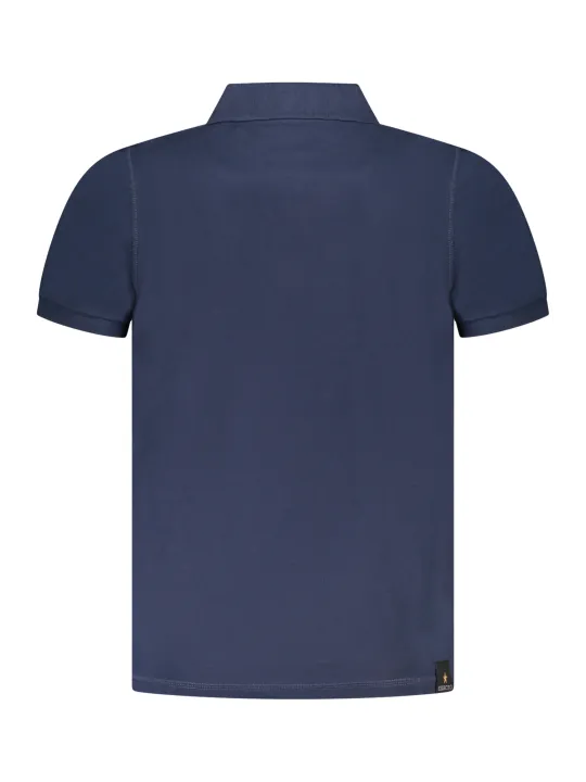 "ACCADEMIA MILITARE Startseite im Sale | BLAUES KURZARM-POLOSHIRT DER MILITARY ACADEMY FÜR HERREN online kaufen"|Planet-Deluxe