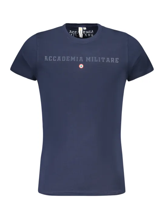 "ACCADEMIA MILITARE T-Shirts im Sale | ACCADEMIA MILITARE S5S637-5586_BL044 Blau online kaufen"|Planet-Deluxe