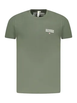 "Akademie Rundhals T-Shirt - Logo Militär S5S638"
