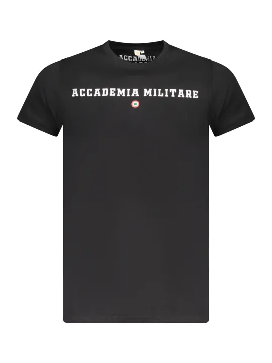 "ACCADEMIA MILITARE Startseite im Sale | MILITARY ACADEMY SCHWARZES HERREN KURZARM-T-SHIRT online kaufen"|Planet-Deluxe