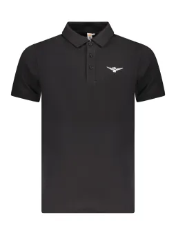 "Elegantes Adlerball Poloshirt mit 3 Knöpfen & Logo"