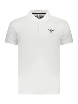 "Stilvolles Kurzarm Polo mit Adler & 3-Knopf-Design"