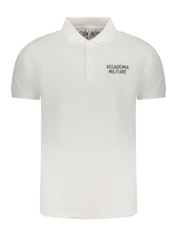 "Kurzarm Polo Accademia - Kontrast, 3 Knöpfe, Logo"