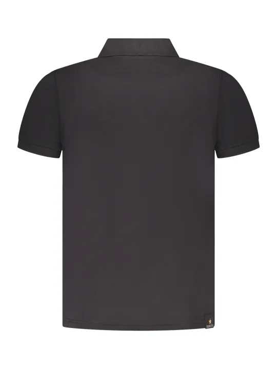 "ACCADEMIA MILITARE Startseite im Sale | MILITARY ACADEMY SCHWARZES HERREN-KURZARM-POLO online kaufen"|Planet-Deluxe