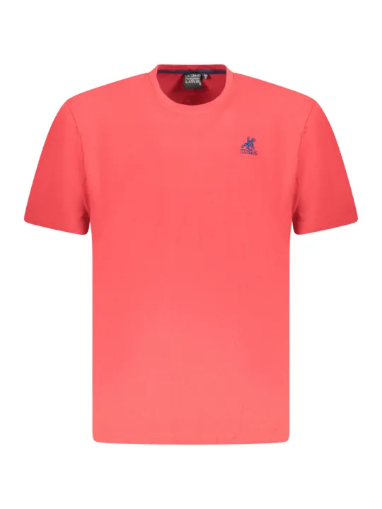 "U.S. GRAND POLO Startseite im Sale | US GRAND POLO HERREN KURZARM T-SHIRT ROT online kaufen"|Planet-Deluxe