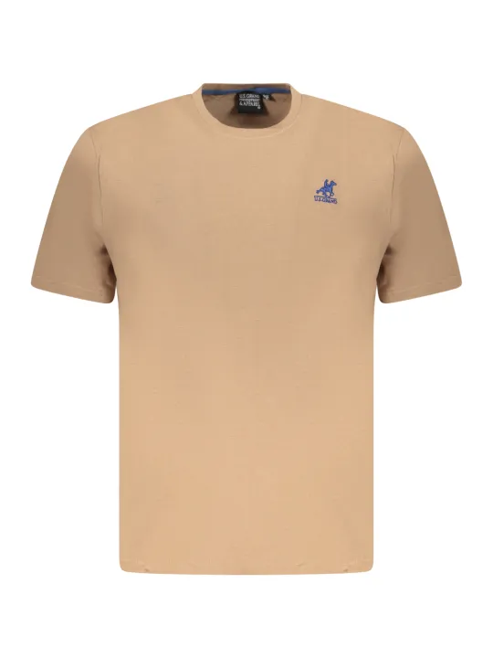 "U.S. GRAND POLO T-Shirts im Sale | US GRAND POLO HERREN KURZARM T-SHIRT BRAUN online kaufen"|Planet-Deluxe