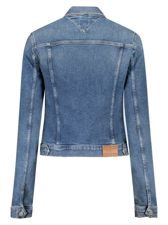 "Tommy Hilfiger Startseite im Sale | TOMMY HILFIGER JEANSJACKE DAMEN BLAU online kaufen"|Planet-Deluxe