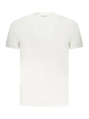 "Trussardi T-Shirts im Sale | Trussardi Logo T-Shirt Kurzarm Rundhals Basic Weiß online kaufen"|Planet-Deluxe