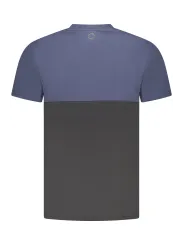 "Trussardi T-Shirts im Sale | Trussardi Zweifarbiges Rundhals TShirt mit Print Logo online kaufen"|Planet-Deluxe