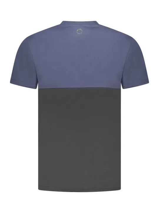 "Trussardi T-Shirts im Sale | Trussardi Zweifarbiges Rundhals TShirt mit Print Logo online kaufen"|Planet-Deluxe