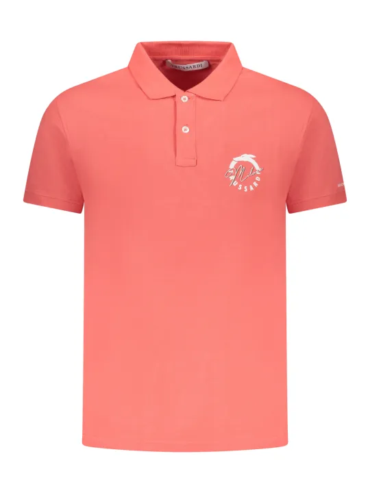 "Trussardi Poloshirts im Sale | Trussardi Poloshirt für Herren, kurzärmelig, Rosa online kaufen"|Planet-Deluxe