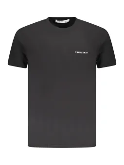 "Trussardi Kurzarm T-Shirt mit Logo-Print und Rundhals"