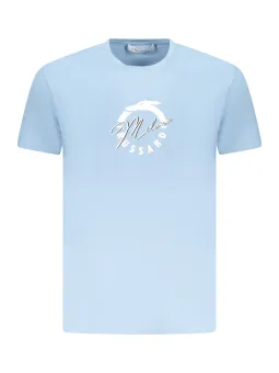 "Trussardi Logo T-Shirt - Kurzarm, Rundhals, Basic Print"