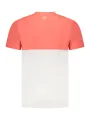 "Trussardi T-Shirts im Sale | Trussardi Zweifarbiges Kurzarmshirt mit Print und Logo online kaufen"|Planet-Deluxe