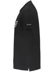 "Trussardi Poloshirts im Sale | Trussardi Polohemd Klassisch 2 Knopf Logo Schwarz online kaufen"|Planet-Deluxe