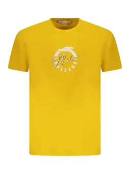 Trussardi Logo Print Kurzarmshirt – Basic Rundhals T-Shirt