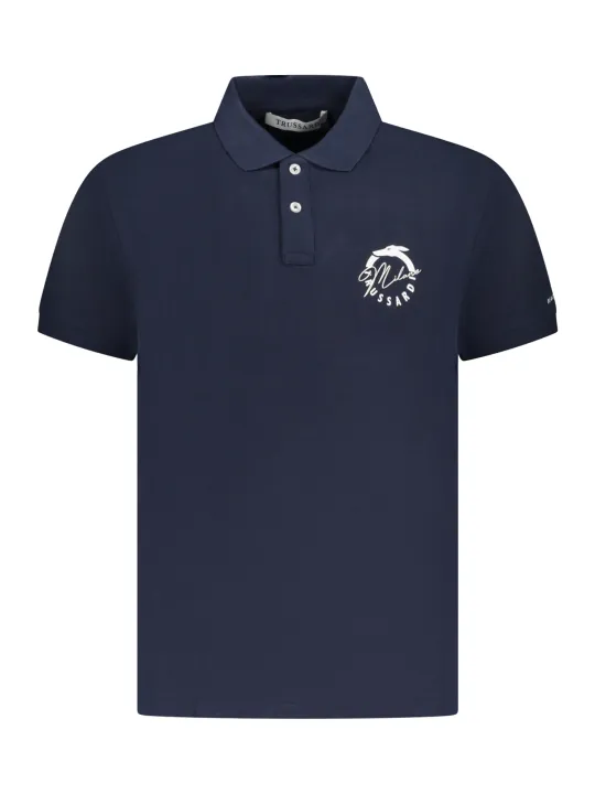 "Trussardi Startseite im Sale | Trussardi Poloshirt kurzarm Herren blau online kaufen"|Planet-Deluxe