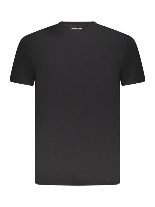 "Trussardi T-Shirts im Sale | Trussardi Logo Kurzarmshirt Schwarz online kaufen"|Planet-Deluxe