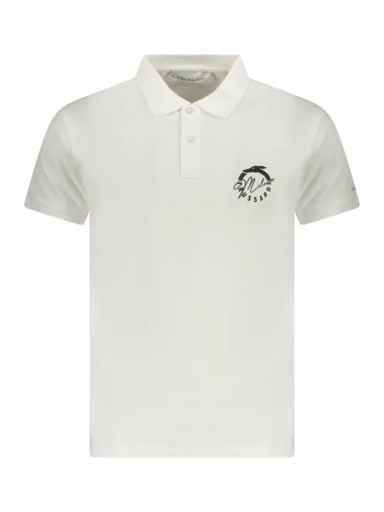 "Trussardi Startseite im Sale | Trussardi Poloshirt kurzarm Herren weiß online kaufen"|Planet-Deluxe