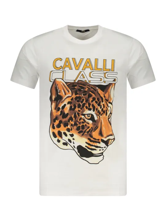 "Cavalli Class Startseite im Sale | CAVALLI CLASS KURZARM-T-SHIRT HERREN WEISS online kaufen"|Planet-Deluxe