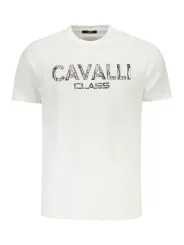 "Cavalli Class T-Shirts im Sale | "Cavalli Class Logo TShirt mit Rundhals und Kurzarm" online kaufen"|Planet-Deluxe